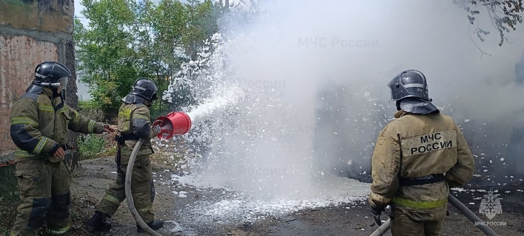 Пожар в г. Белогорске ликвидирован