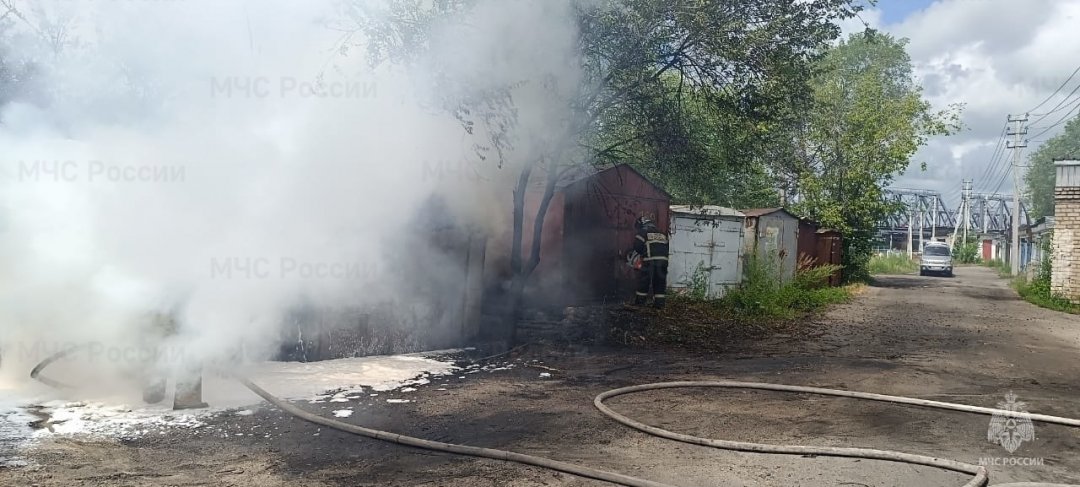 Пожар в г. Белогорске ликвидирован